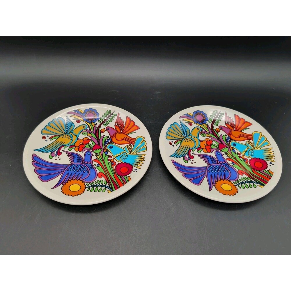 2 Villeroy & Boch Acapulco Bread Desert Plates 6.25" DAMAGES